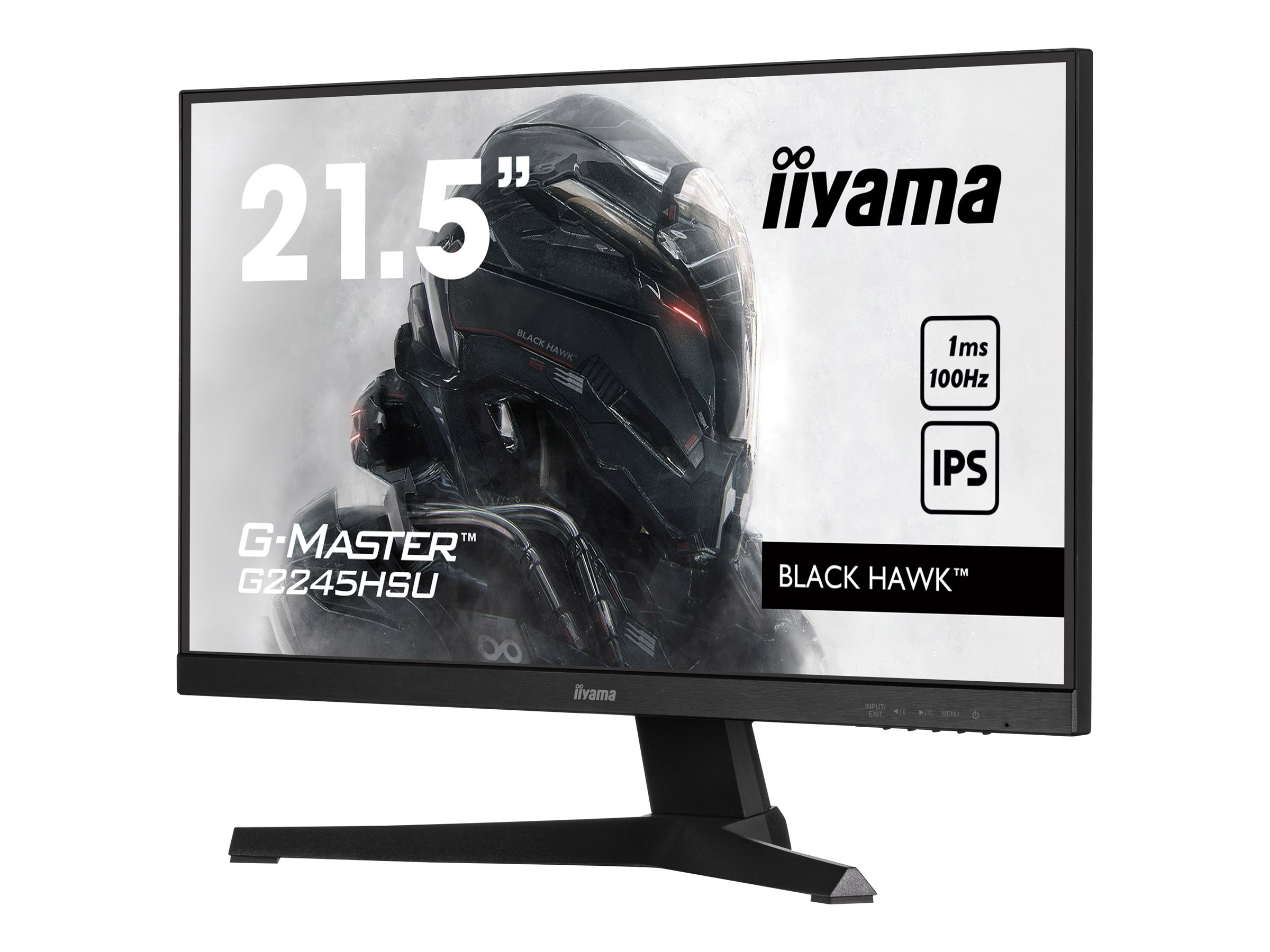 Iiyama G-MASTER Black Hawk G2245HSU-B1 - LED-Monitor - 55.9 cm (22)