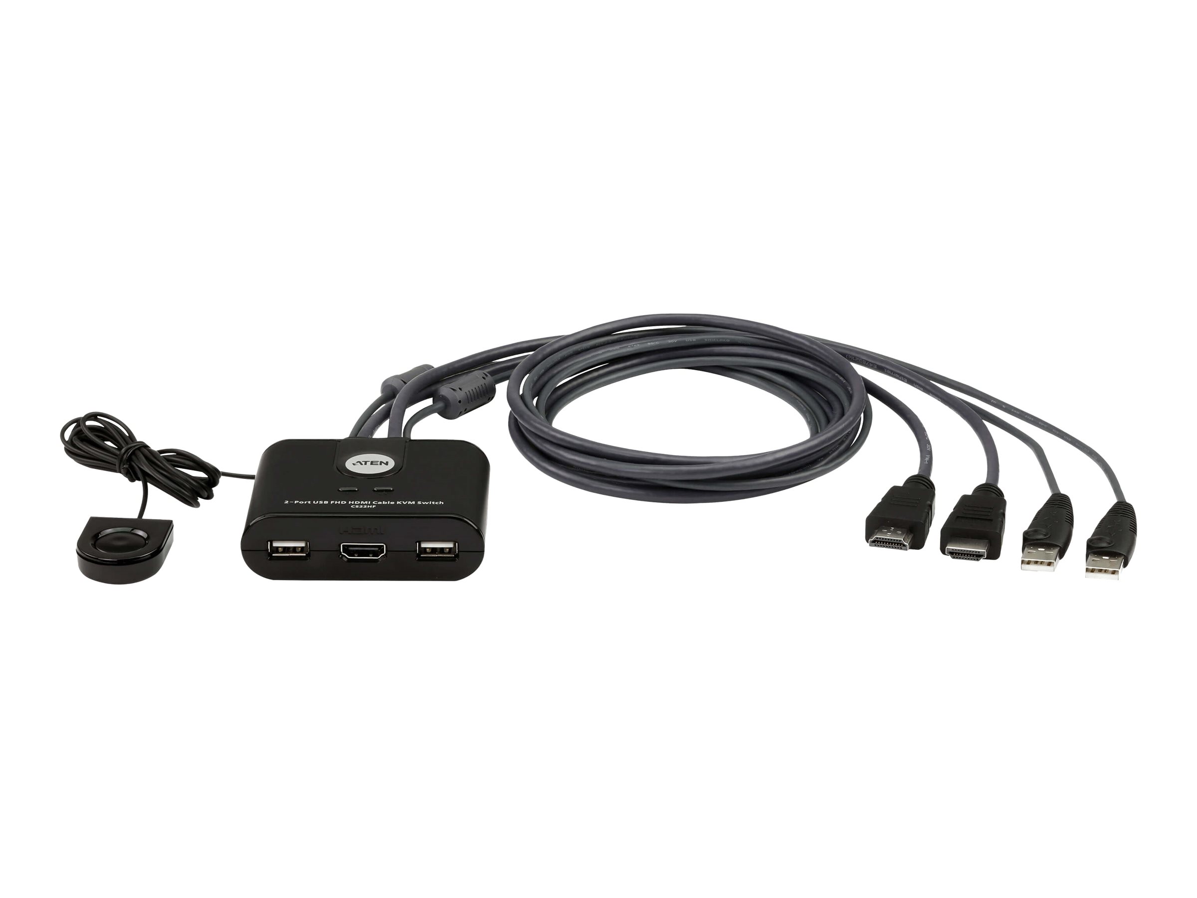 Aten CS22HF-AT 2-Port USB/HDMI Kabel