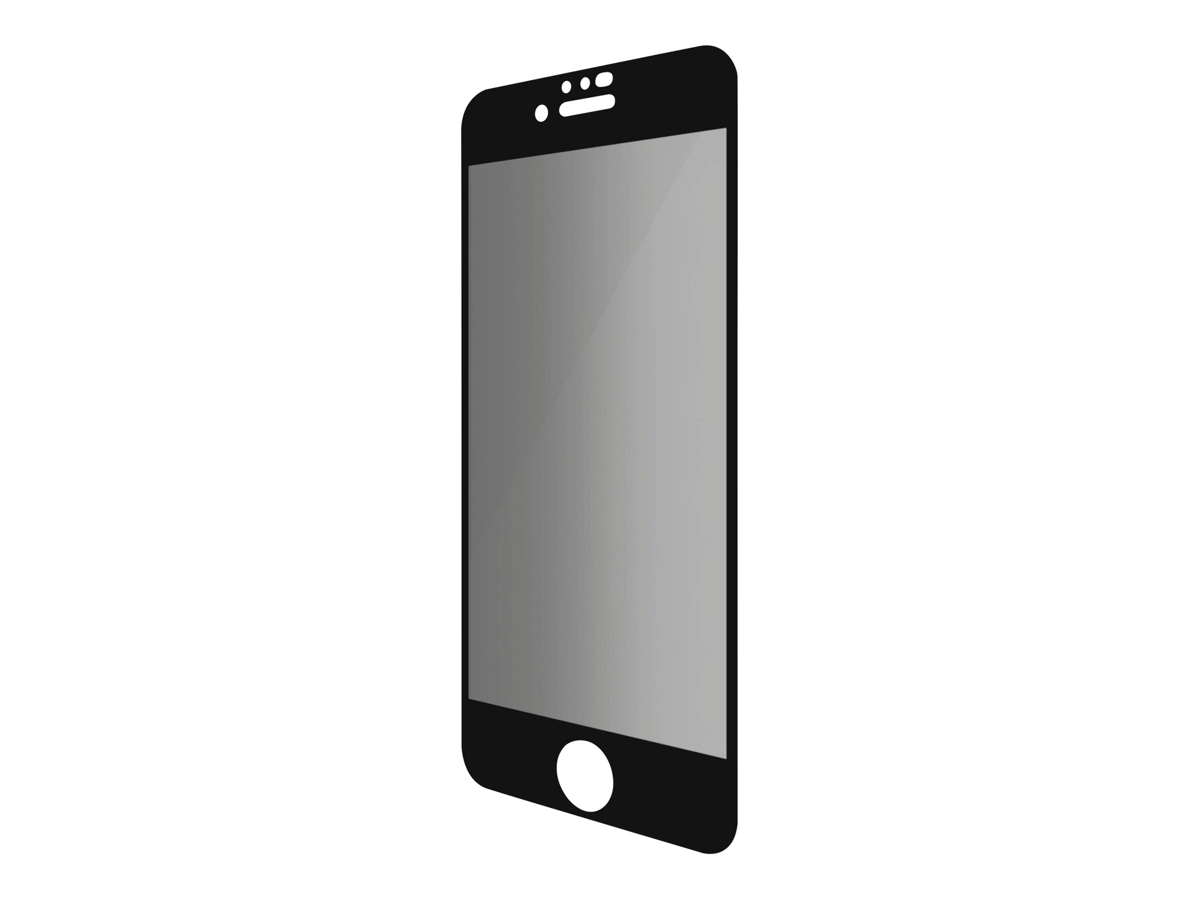 PanzerGlass Black & Case Friendly Privacy - Blickschutzfilter - Schwarz - für Apple iPhone 6, 6s, 7, 8, SE 2nd generation (P2679)
