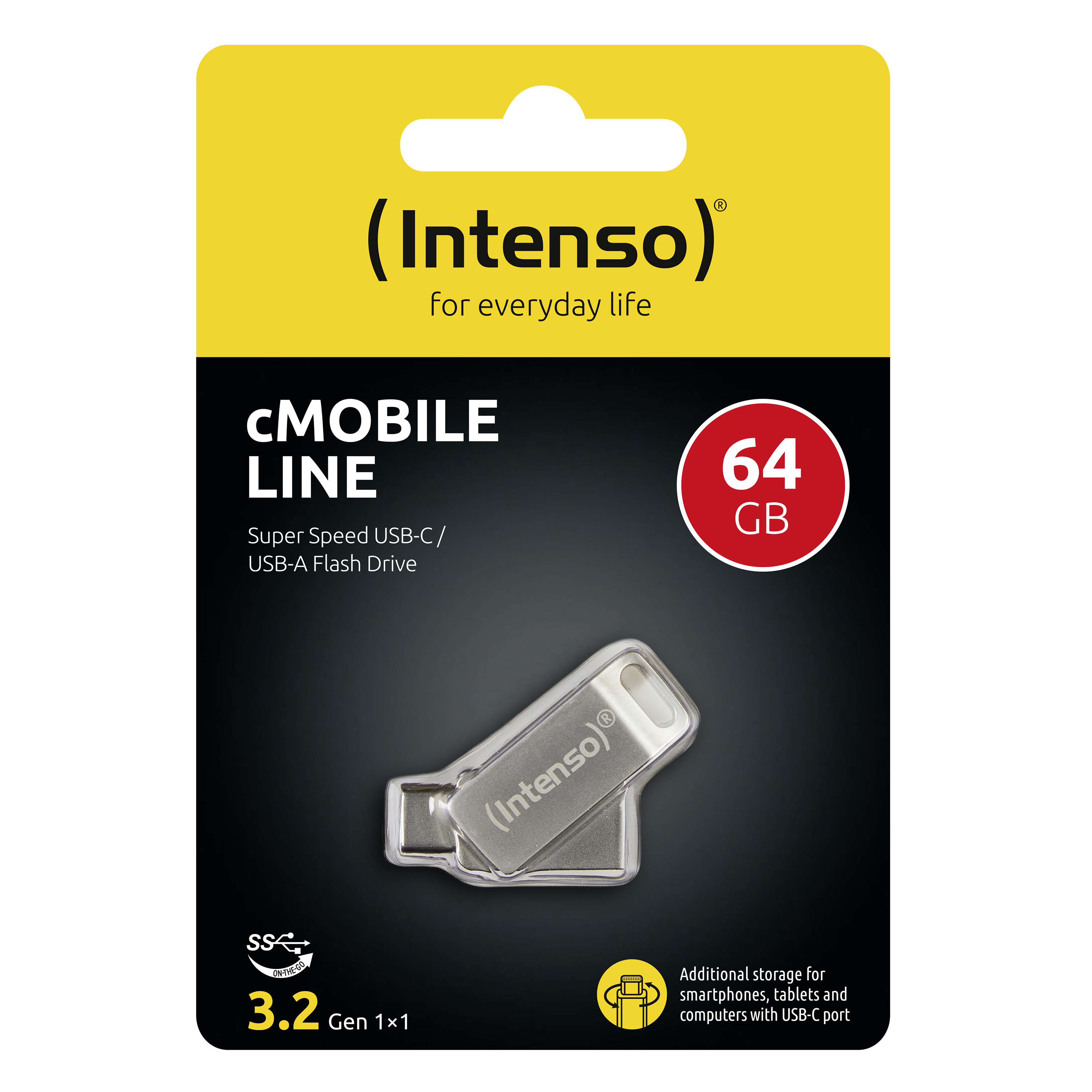 Intenso cMobile Line - USB-Flash-Laufwerk - 64 GB, Ansicht 2