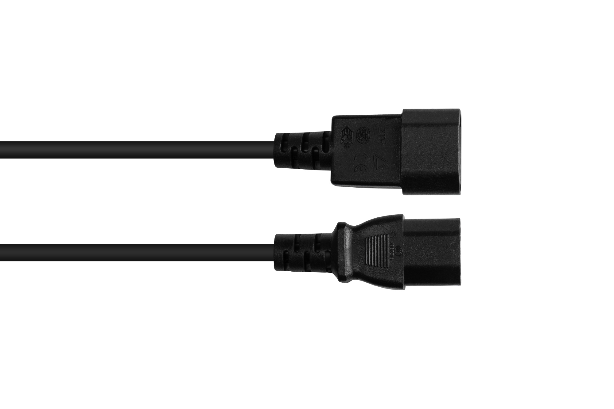 Good Connections P1450-S050 - 5 m - C14-Koppler - C15-Koppler - H05V2V2-F - 250 V, Ansicht 2