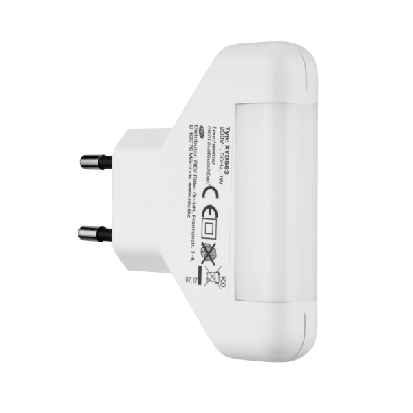 REV Ritter REV 337171 - Stecker-Nachtlicht - Weiß - IP20 - II - 5 Glühbirne(n) - LED, Ansicht 4