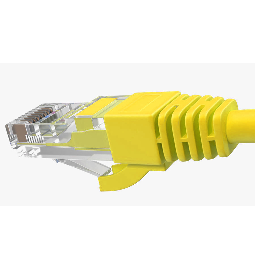 INCA CAT6 RJ45 5 m - 5 m - Cat6 - U/UTP (UTP) - RJ-45 - RJ-45 - Gelb, Ansicht 4