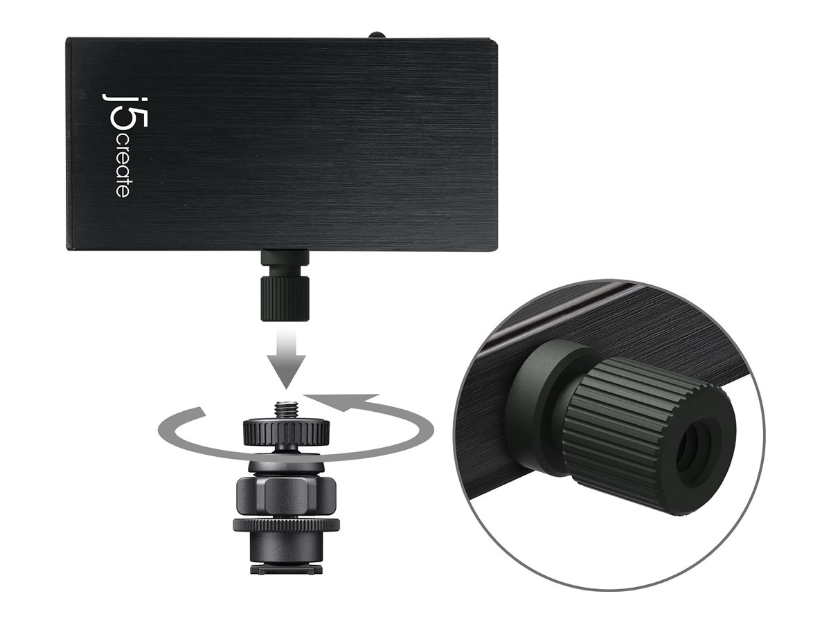j5create JVA02-N - Videoaufnahmeadapter - USB-C 3.1, Ansicht 4