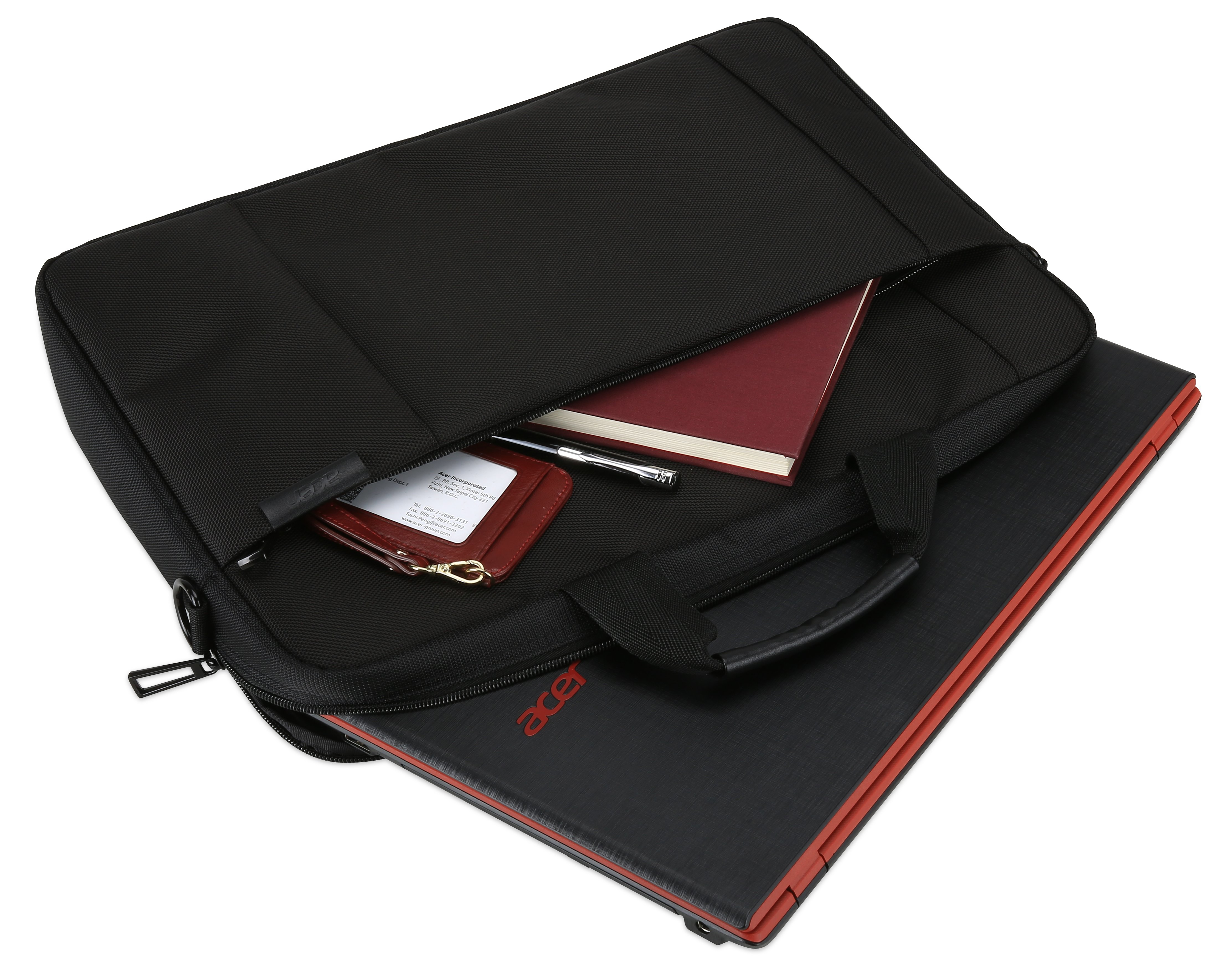 Acer Traveler Case - Notebook-Tasche - 39.6 cm (15.6), Ansicht 2