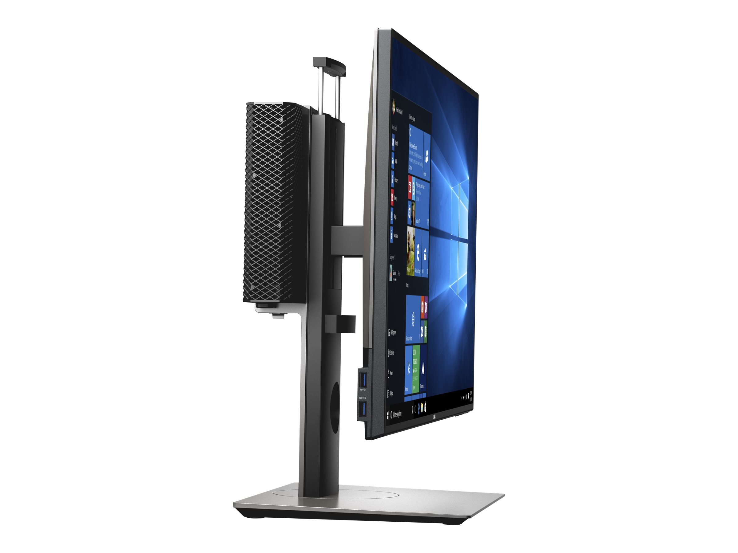 Dell Micro Form Factor All-in-One Stand MFS18 - für Monitor / Mini-PC - Bildschirmgröße: 48.3-68.6 cm (19-27), Ansicht 5