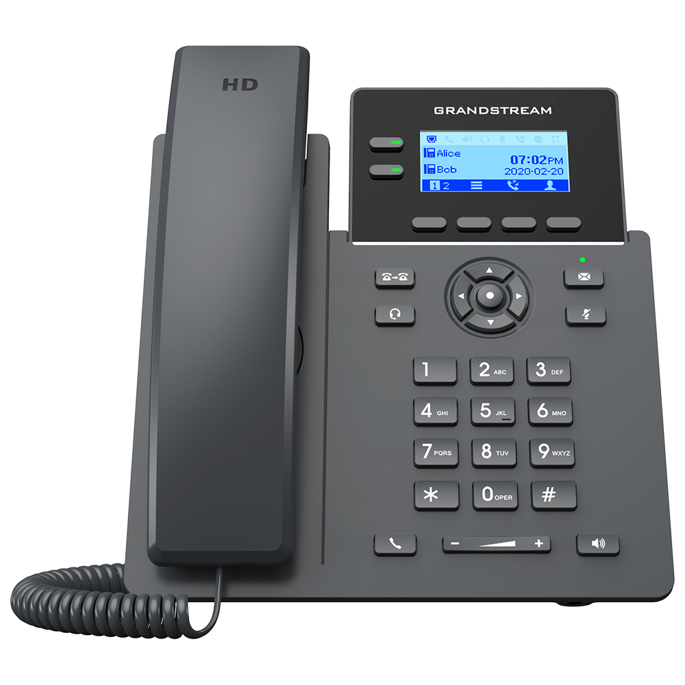 Grandstream GRP2602G - VoIP-Telefon - fünfwegig Anruffunktion, Ansicht 3