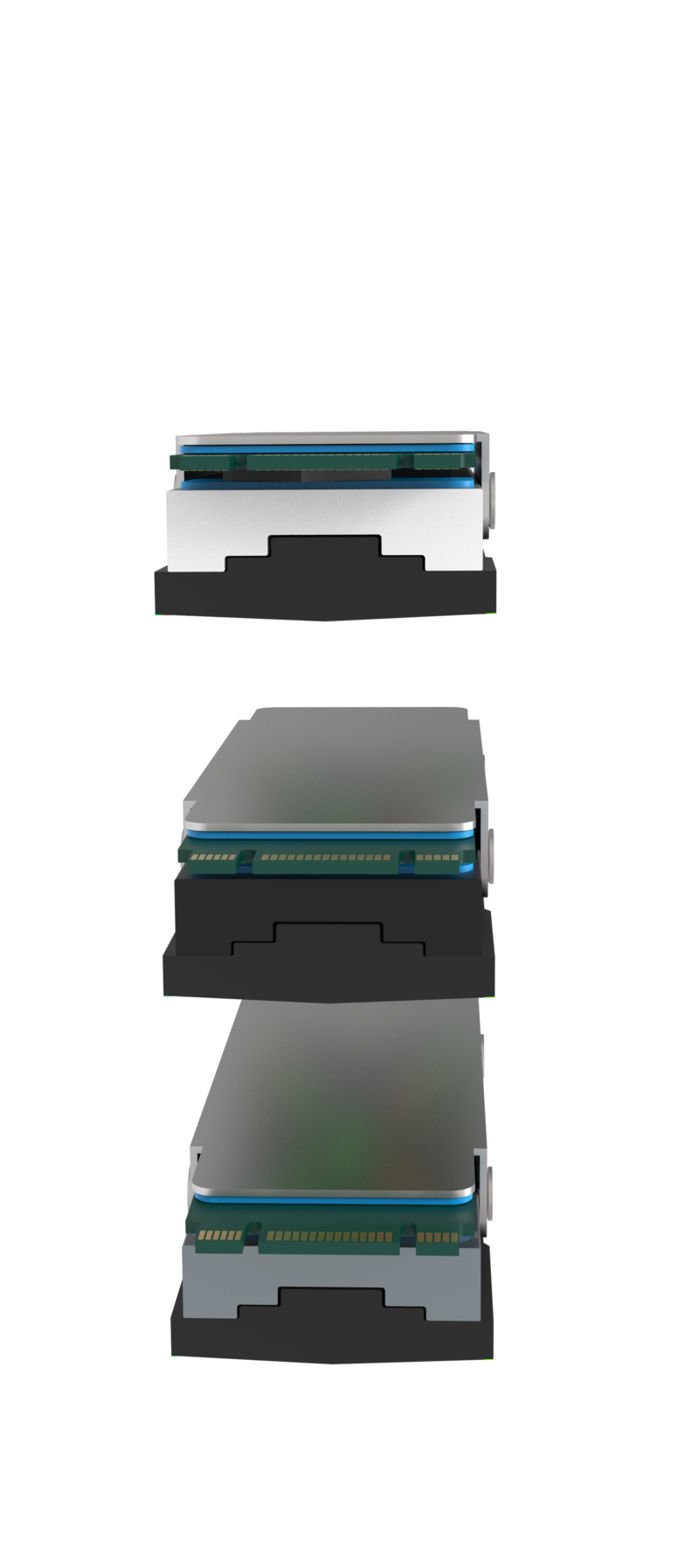 Xilence Solid State Drive Kühlkörper, Ansicht 2