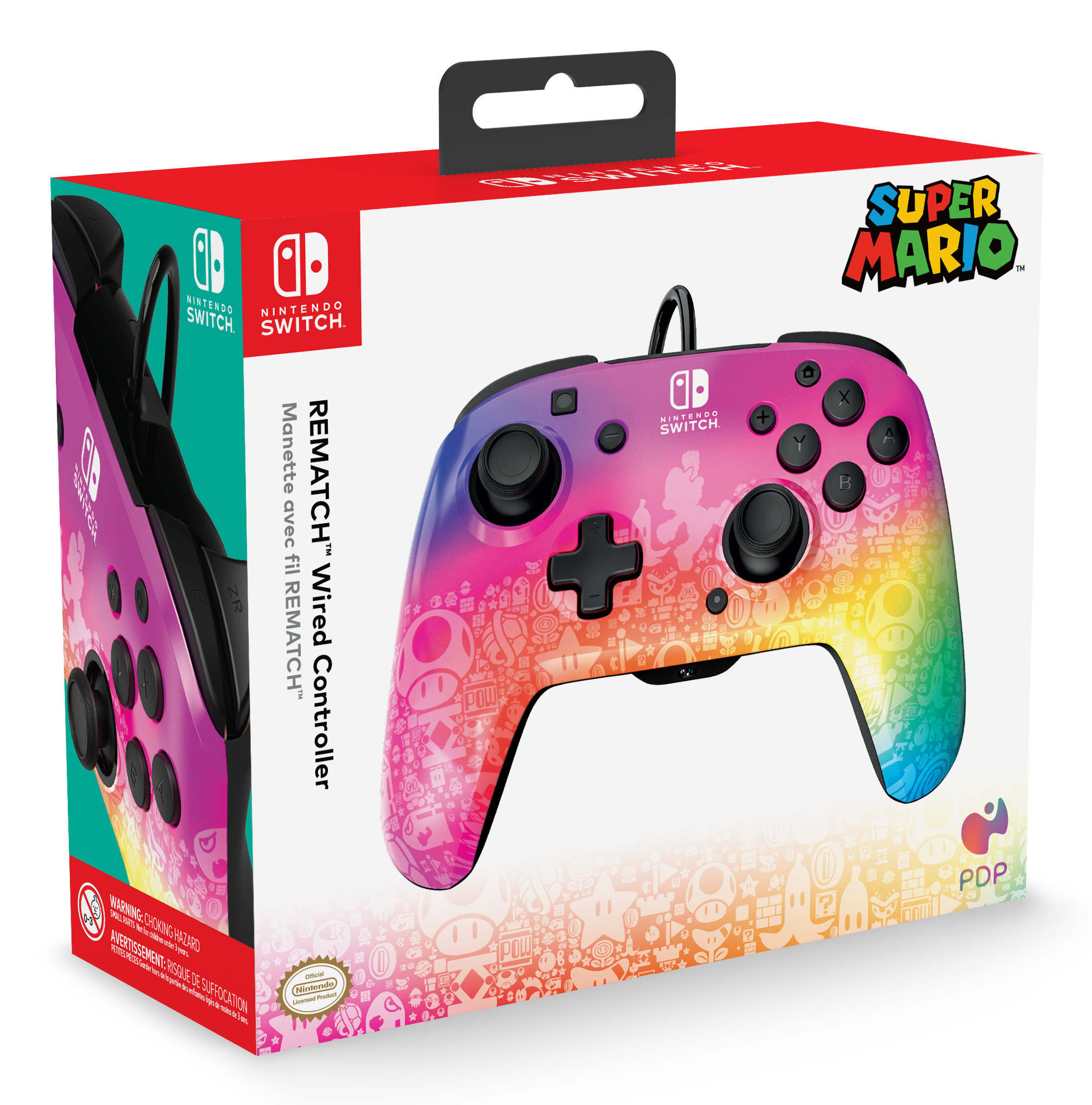PDP Rematch - Game Pad - kabelgebunden - Star Spectrum REMATCH, Ansicht 2