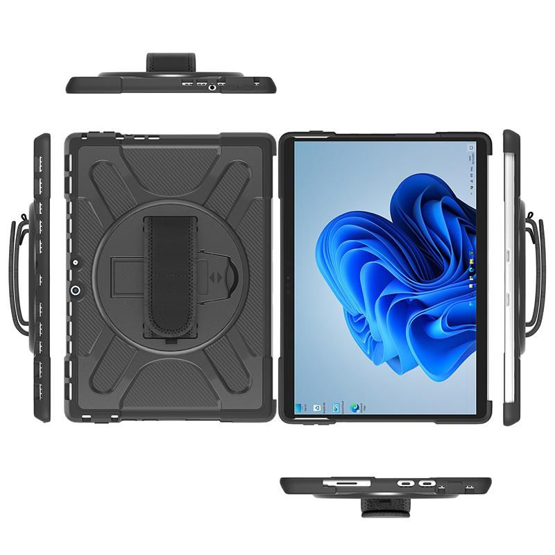 eSTUFF ATLANTA - Hintere Abdeckung für Tablet - widerstandsfähig - Thermoplastisches Polyurethan (TPU), Ansicht 4