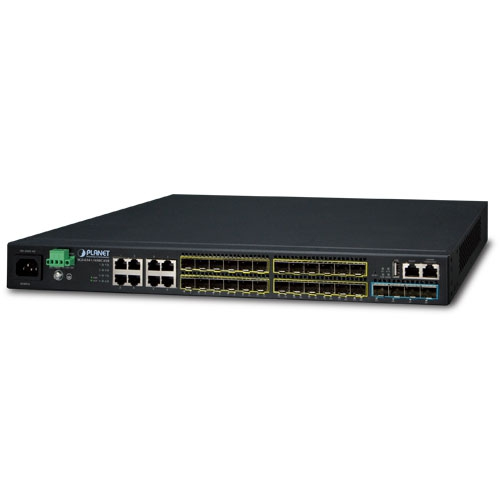 Planet SGS-6341-16S8C4XR - Switch - L3 - managed - 8 x Kombi-Gigabit-SFP + 16 x Gigabit SFP + 4 x 10 Gigabit SFP+, Ansicht 2