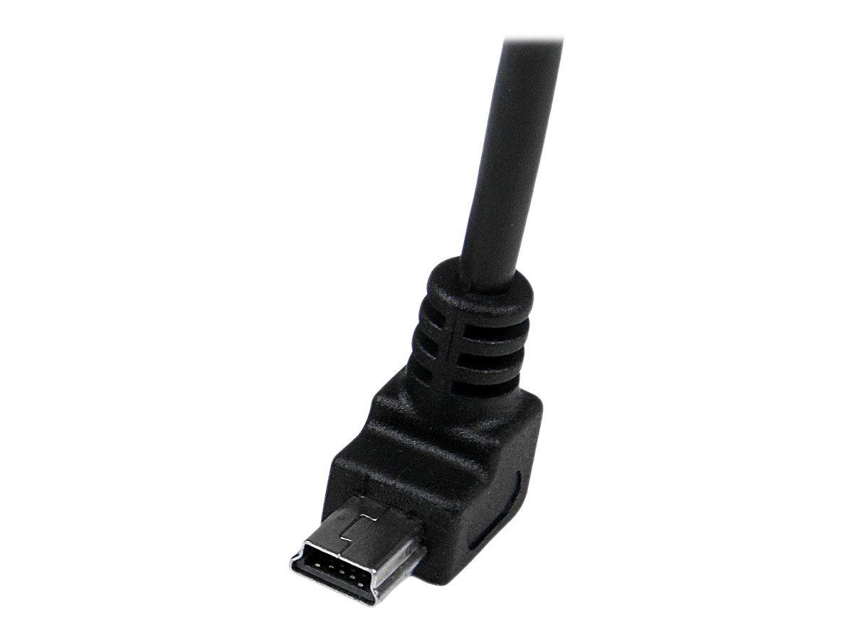 StarTech.com 2m USB auf Mini USB Anschlusskabel abgewinkelt - USB A zu Mini B Kabel - 1 x USB A (St)