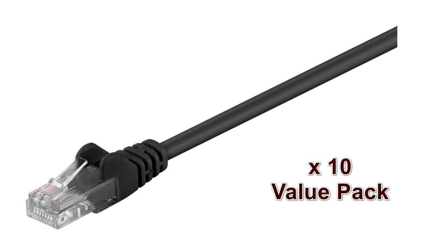 MicroConnect Netzwerkkabel - RJ-45 (M) zu RJ-45 (M), Ansicht 2
