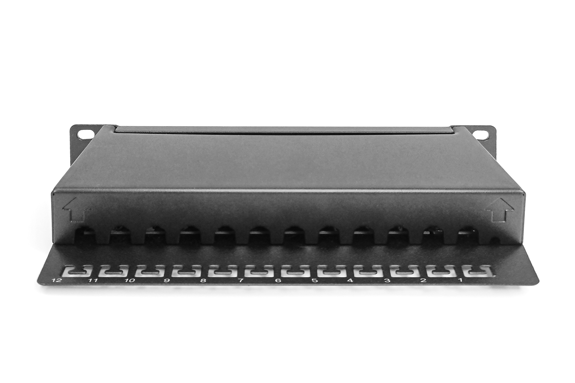 DIGITUS CAT 6, Klasse E Patch Panel, geschirmt, schwarz, Ansicht 4