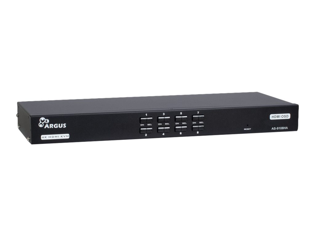 InterTech Inter-Tech KVM-Switch AS-9108HA Rackmount HDMI, 8xHDMI/USB retail