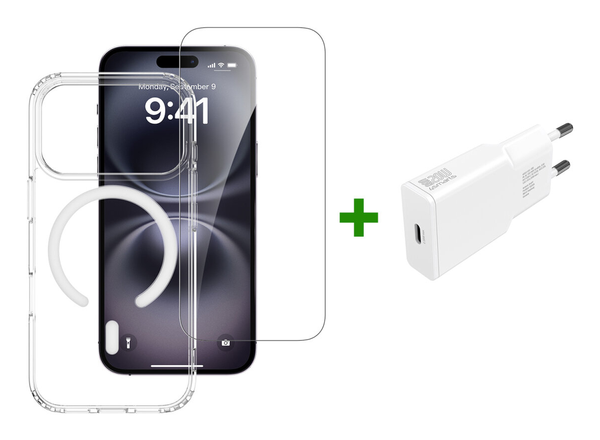 4smarts 3in1 Premium Starter Set für Apple iPhone 17 Pro MagSafe-kompatibel, Ansicht 4