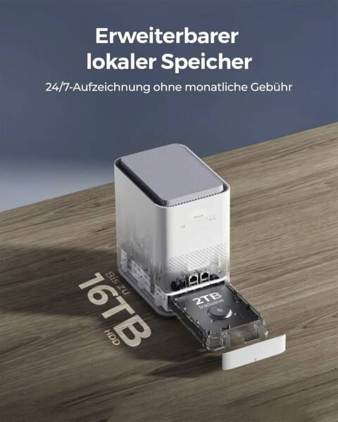 Reolink Home Hub P1 Sicherheitszentrale inkl., Ansicht 4