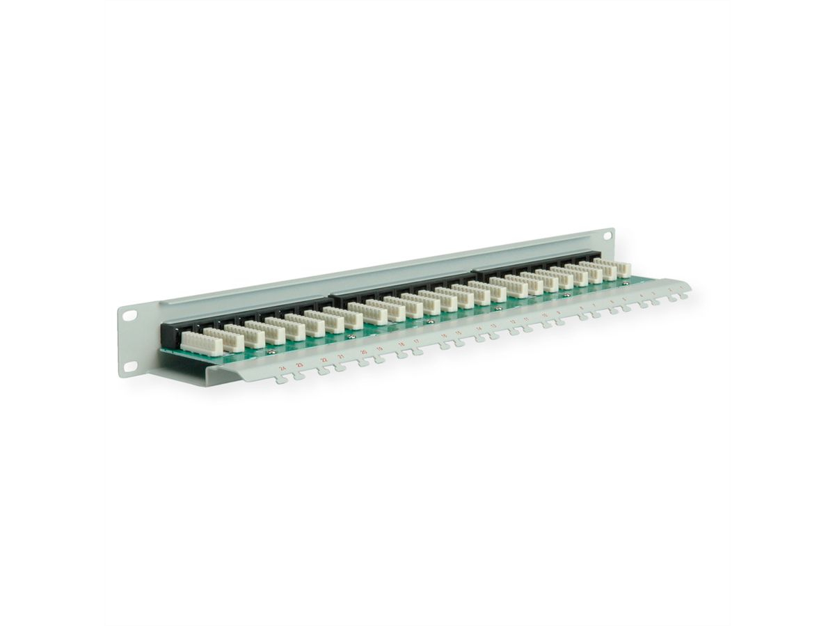 ROLINE Patch Panel - CAT 6 - UTP - Hellgrau - 48.3 cm (19), Ansicht 2