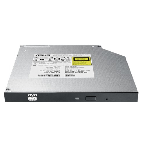 ASUS SDRW-08U1MT - Laufwerk - DVD±RW (±R DL) / DVD-RAM - 8x/8x/5x - Serial ATA - intern - 9,5 mm Höhe (9,5 mm Höhe), Ansicht 3