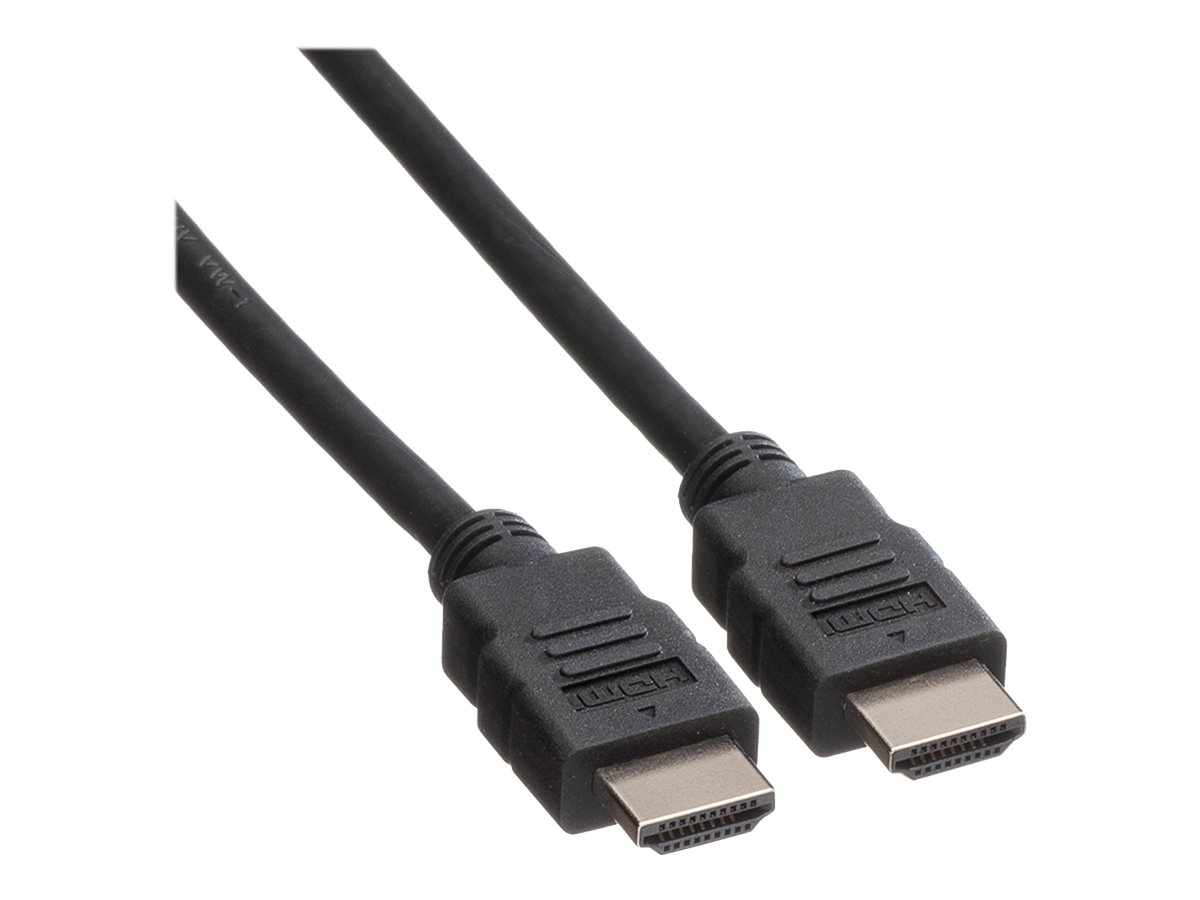 ROLINE HDMI-Kabel mit Ethernet - HDMI männlich zu HDMI männlich