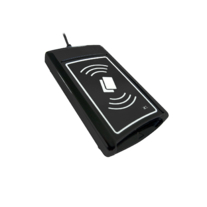 Acs Control System ACR1281S-C1 DualBoost II Smart-Card-Lesegerät USB RS-232 Schwarz (ACR1281S-C1ACSA), Ansicht 3