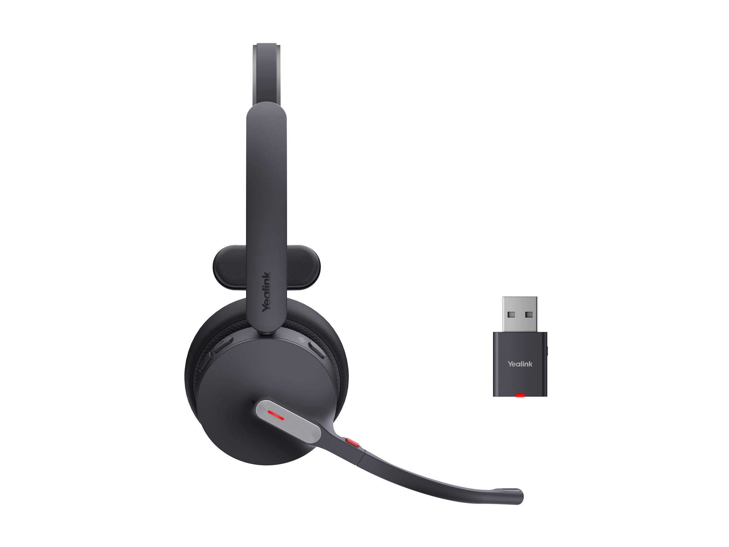 Yealink WH64 Hybrid Mono - Headset - On-Ear - DECT / Bluetooth, Ansicht 4