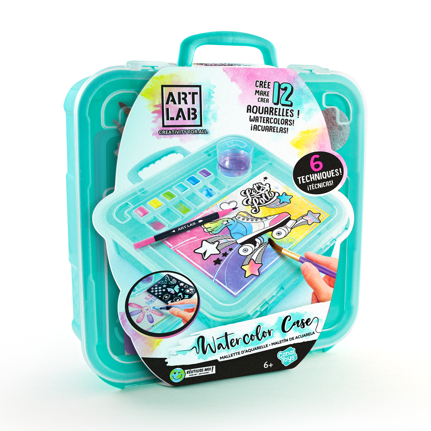 Canal Toys Watercolour Art Case, Ansicht 3