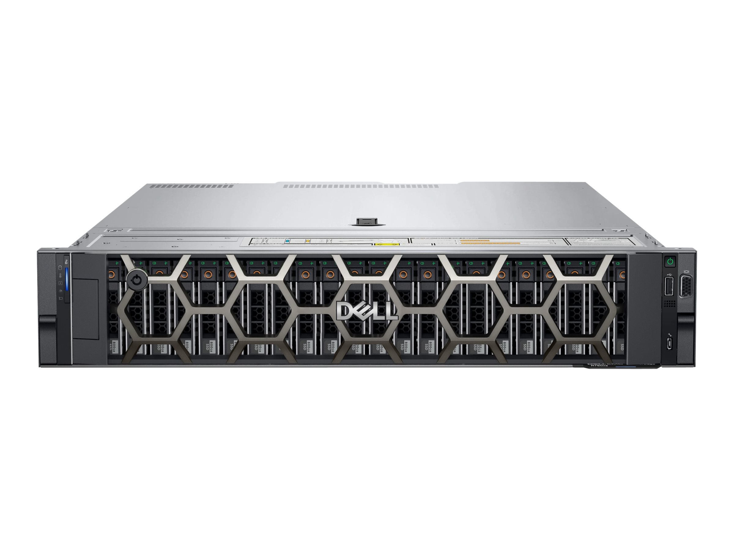 Dell PowerEdge R750xs - Server - Rack-Montage - 2U - zweiweg - 2 x Xeon Silver 4310 / 2.1 GHz