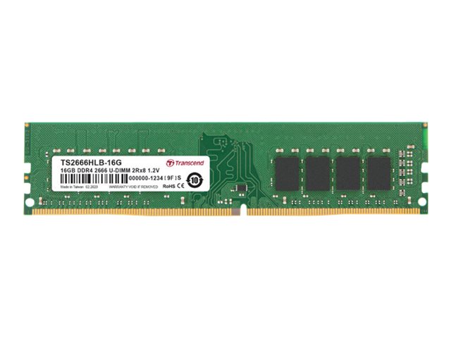TRANSCEND 16GB JM DDR4 3200MHz U-DIMM (JM3200HLB-16G)