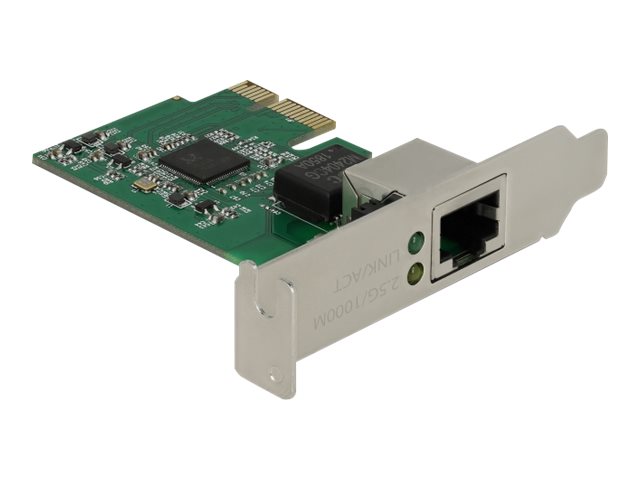 Delock PCI Express x1 Card to 1 x 2.5 Gigabit LAN - Netzwerkadapter - PCIe 2.1 Low-Profile - 2.5GBase-T