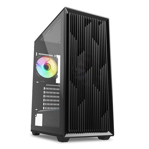 Sharkoon VK2 RGB ATX Black schwarz, Ansicht 2