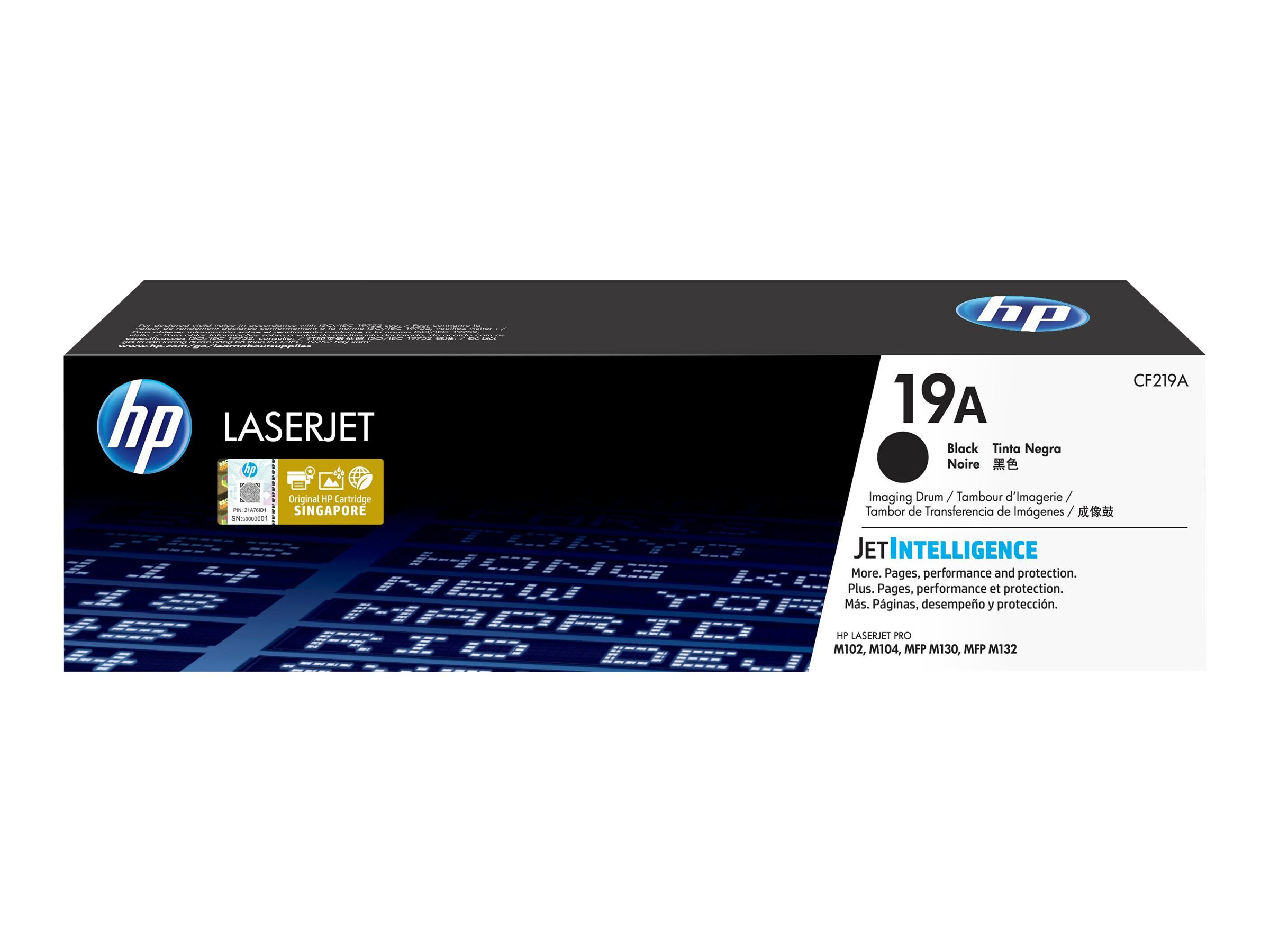 HP 19A - Schwarz - original - Trommeleinheit - für LaserJet Pro M102, M104, MFP M130, MFP M132