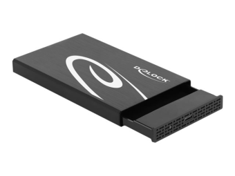 Delock External Enclosure for 2.5 SATA HDD  SSD with SuperSpeed USB 10 Gbps (USB 3.1 Gen 2)