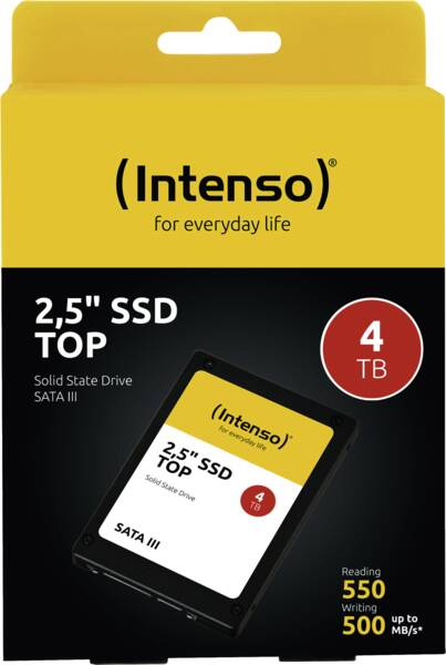 Intenso 6.3cm 2.5 SSD SATA 3 Top Performance, Ansicht 2