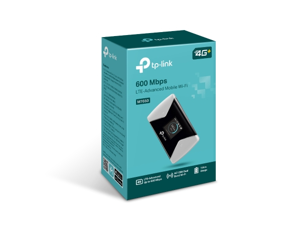 TP-LINK M7650 - Mobiler Hotspot - 4G LTE Advanced, Ansicht 4