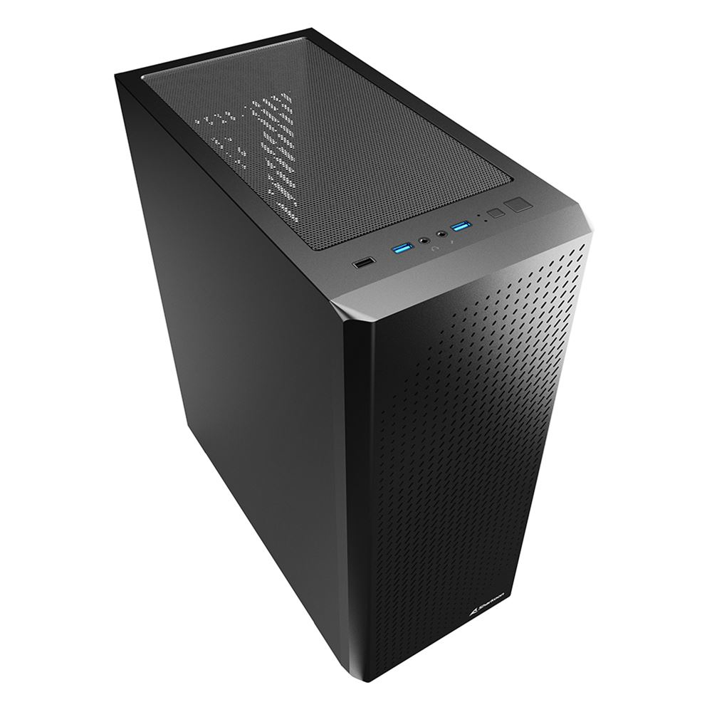 Sharkoon VS9 Black                   ATX, Ansicht 3