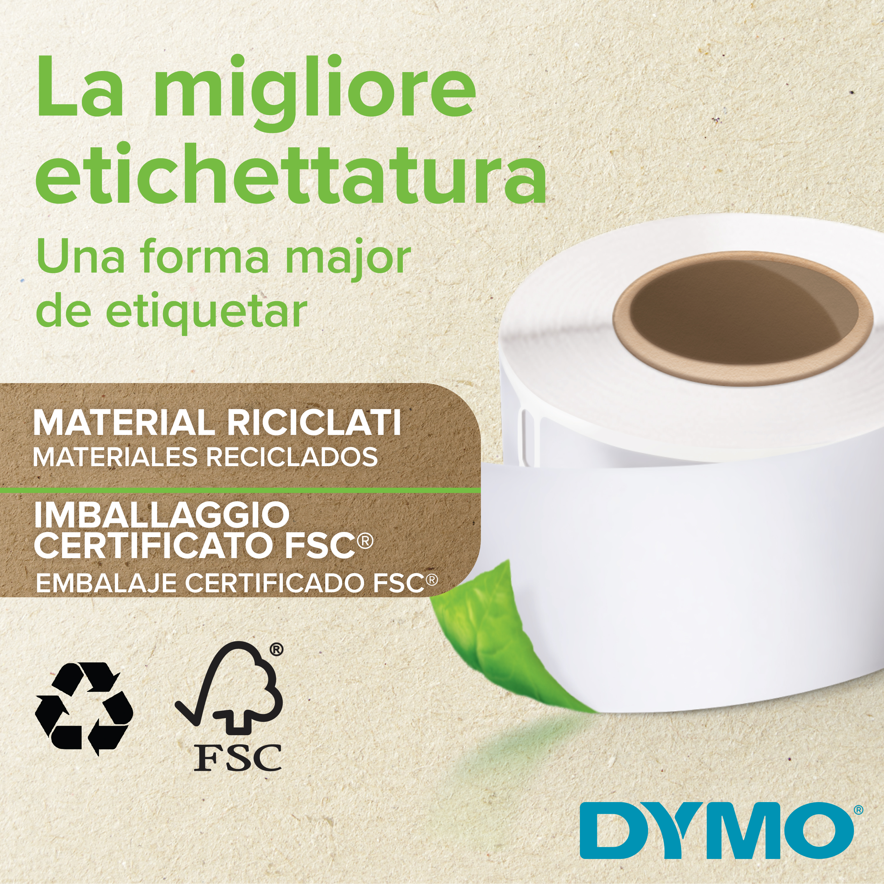 Dymo LabelWriter DURABLE - Polypropylen (PP), Ansicht 4