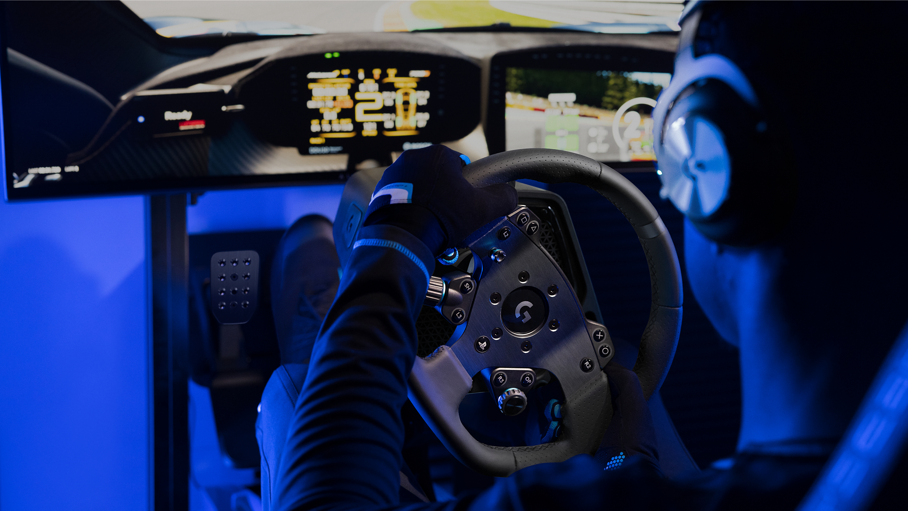 Logitech G Pro Racing Wheel - für PC - Sony PlayStation 4 - Sony PlayStation 5, Ansicht 2