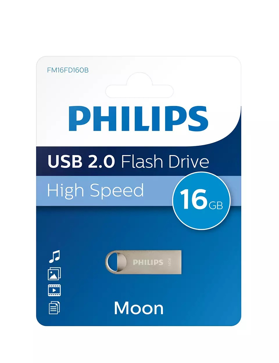 Philips FM16FD160B Moon edition 2.0 - USB-Flash-Laufwerk, Ansicht 2