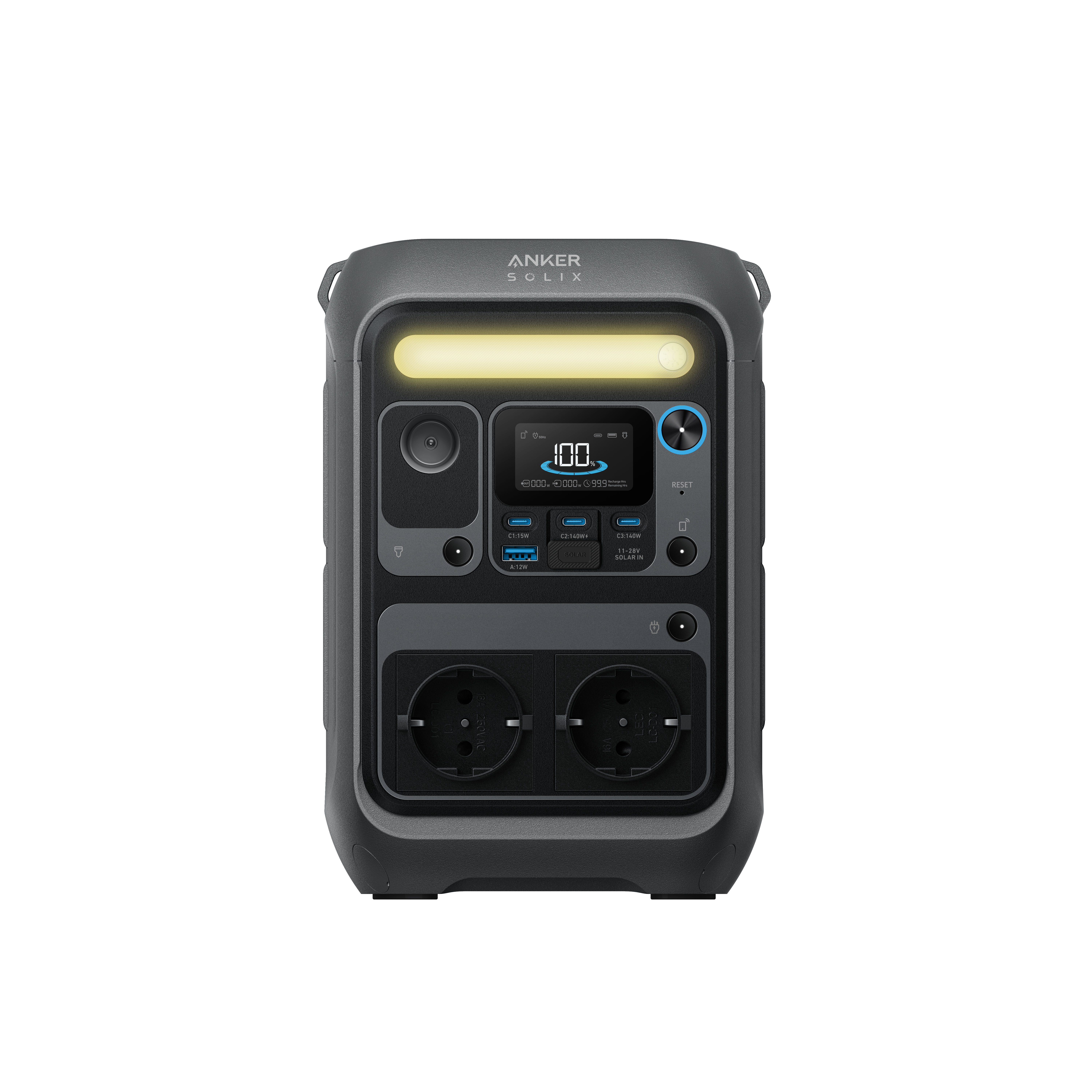 Anker Innovations Anker SOLIX C300X - Tragbares kraftwerk - Wechselstrom 220-240 V, Ansicht 4