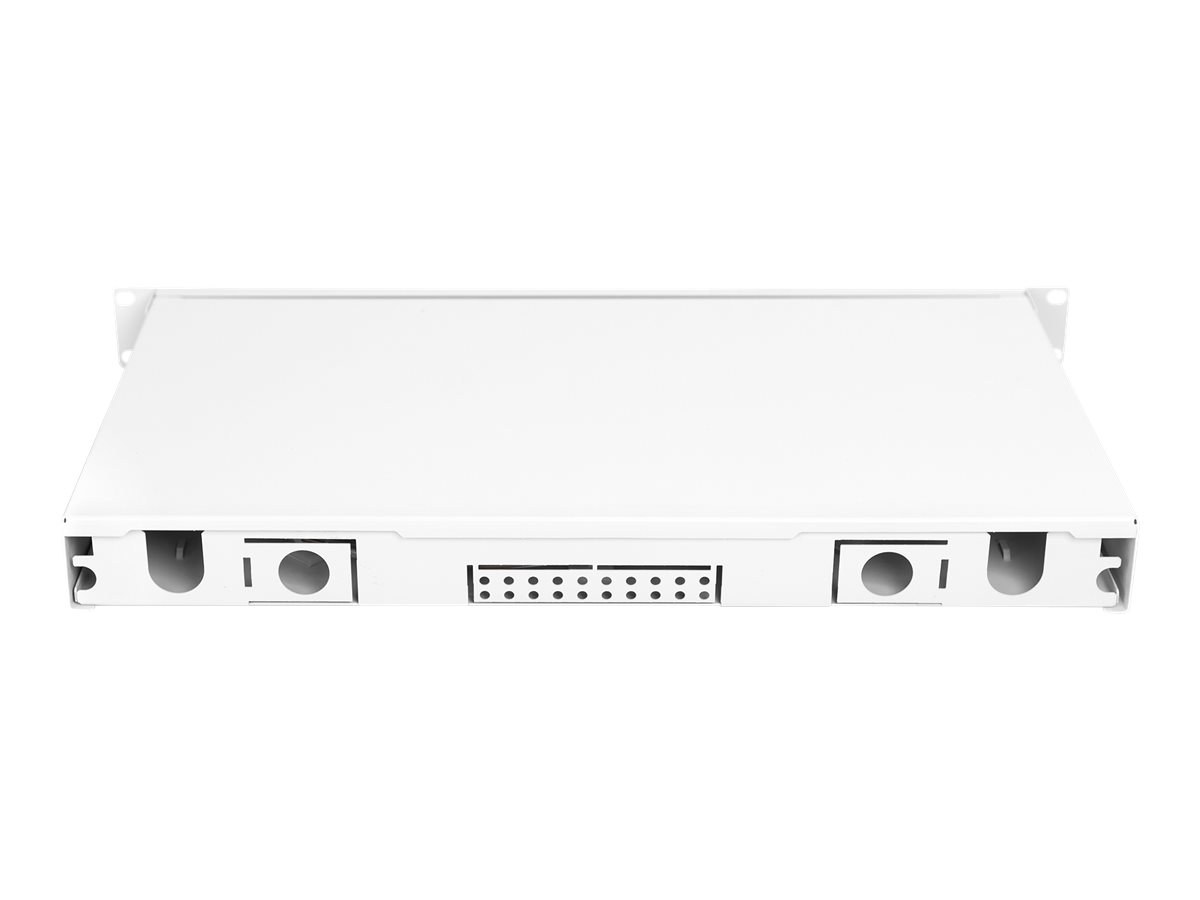 DIGITUS LWL Spleißbox, bestückt, LC, OM3, Ansicht 3