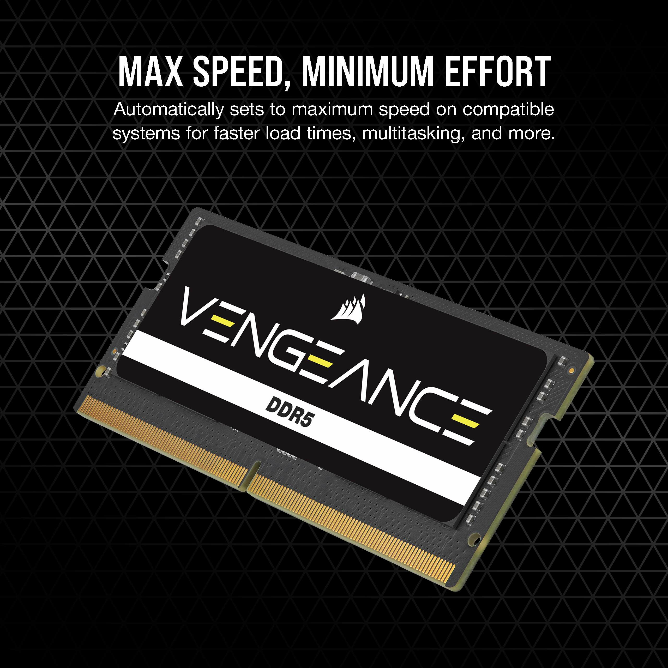 Corsair Vengeance - DDR5 - Modul - 16 GB - SO DIMM 262-PIN, Ansicht 4