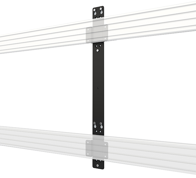 B-TECH BT8390-WFK3 - Schelle - Schwarz - Schiene - 48 cm (18.9) - 35,6 cm (14) - TUV, Ansicht 4