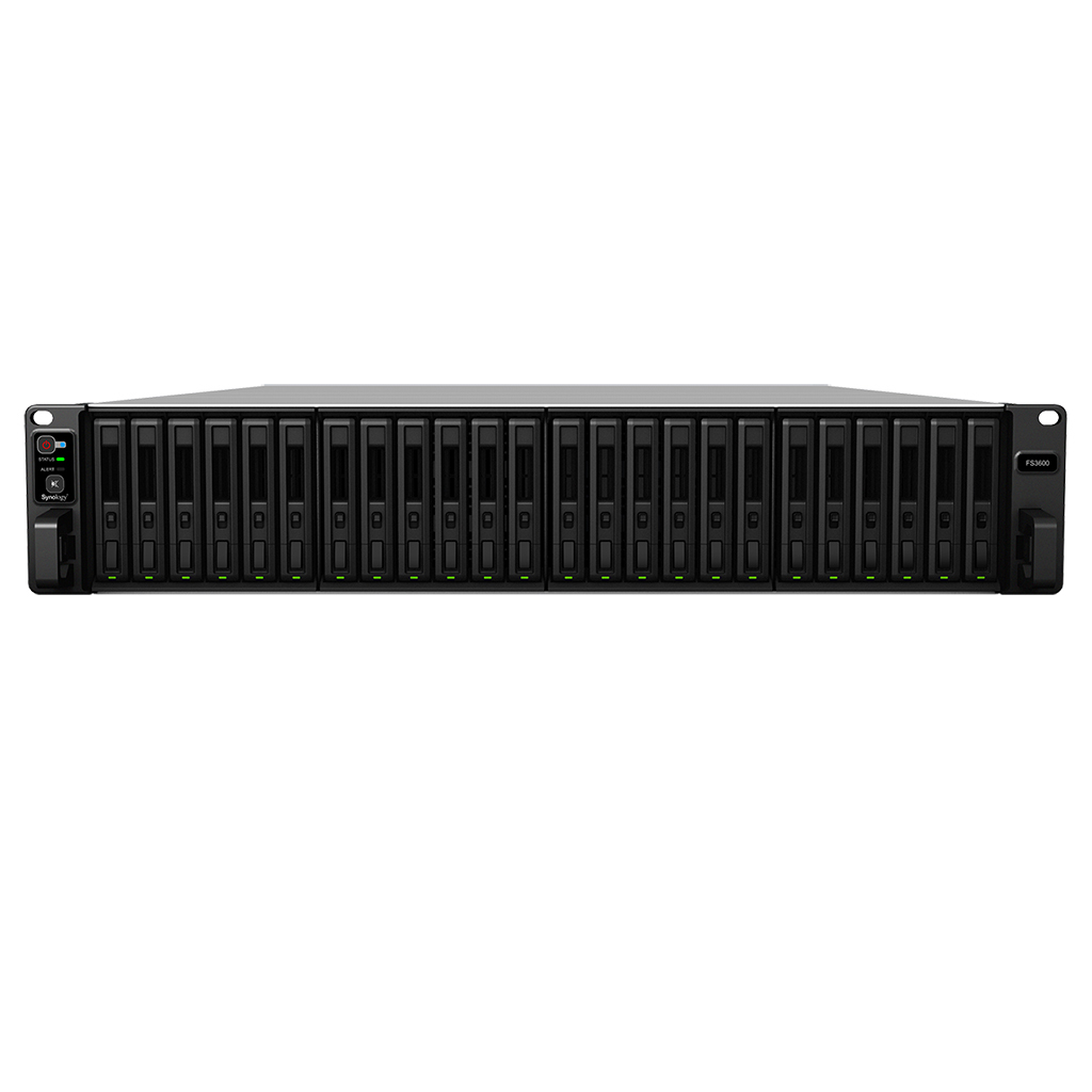 Synology FlashStation FS3600, NAS, Rack (2U), Intel® Xeon® D, D-1567, 16 GB, DDR4