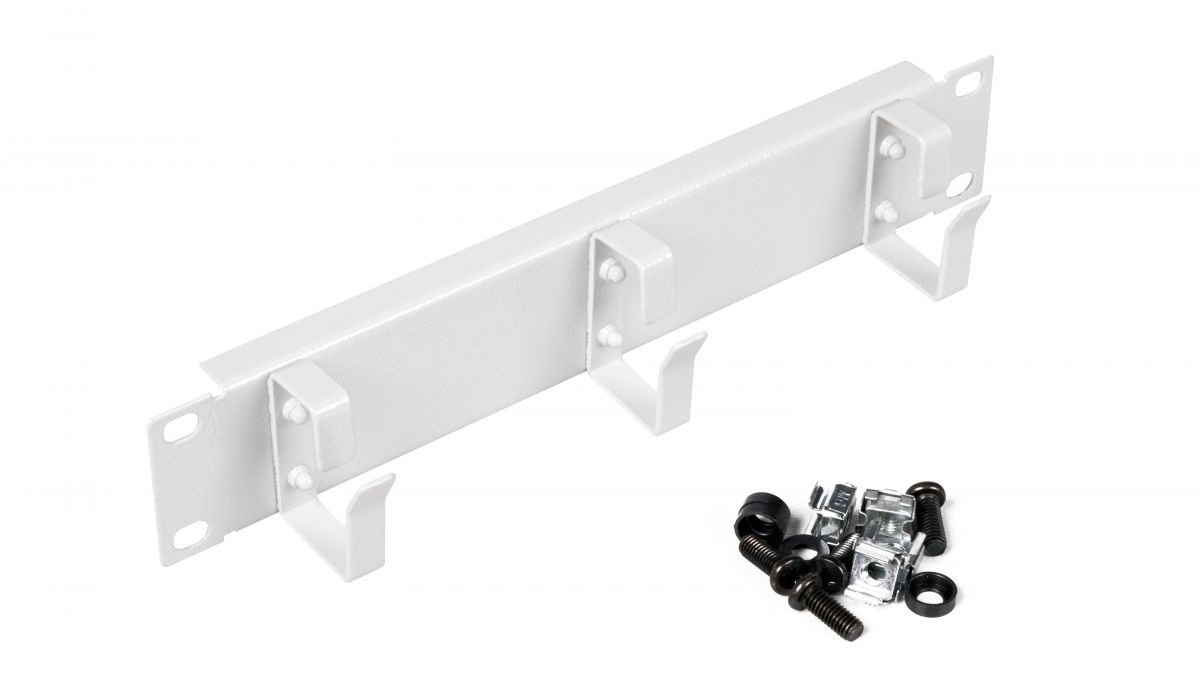 Equip 10 Kabeldurchführung mit Ringeinsatz 1U grau, Ansicht 2