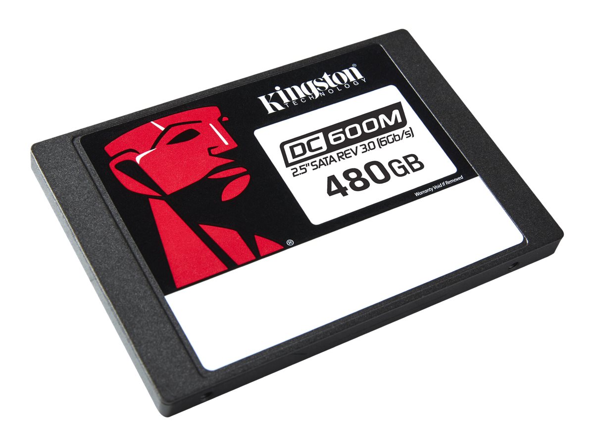 Kingston DC600M - SSD - Mixed Use - verschlüsselt - 480 GB - intern - 2.5 (6.4 cm), Ansicht 3