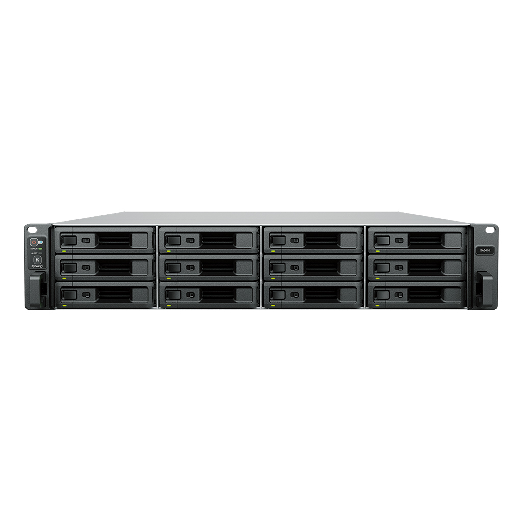 Synology Rackstation 12-BAY Intel 8-CORE 16GB, Ansicht 2
