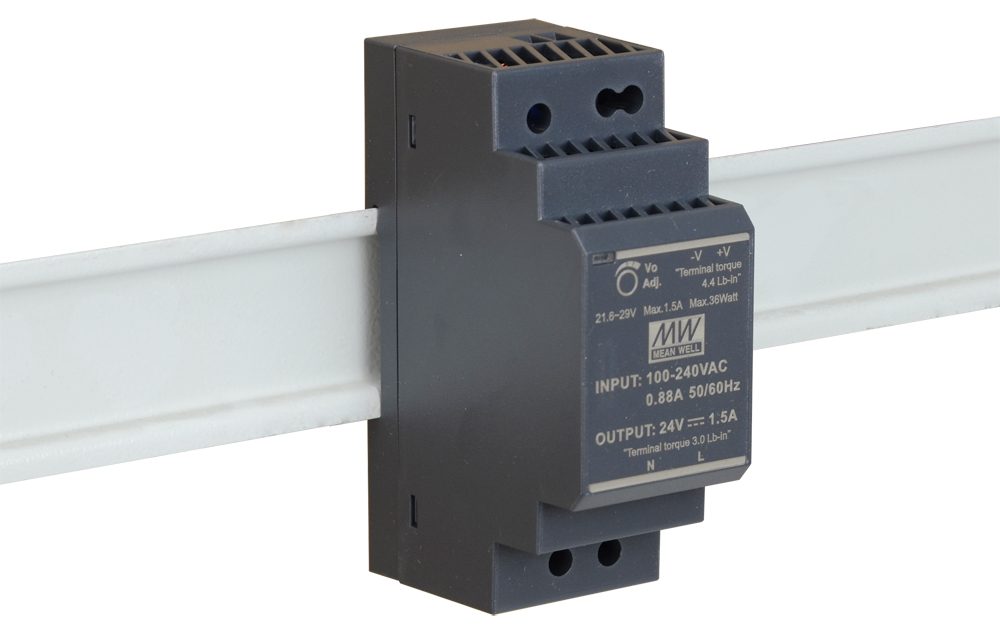 D-Link Mean Well DIS-H30-24 - Netzteil (DIN-Schienenmontage möglich), Ansicht 2