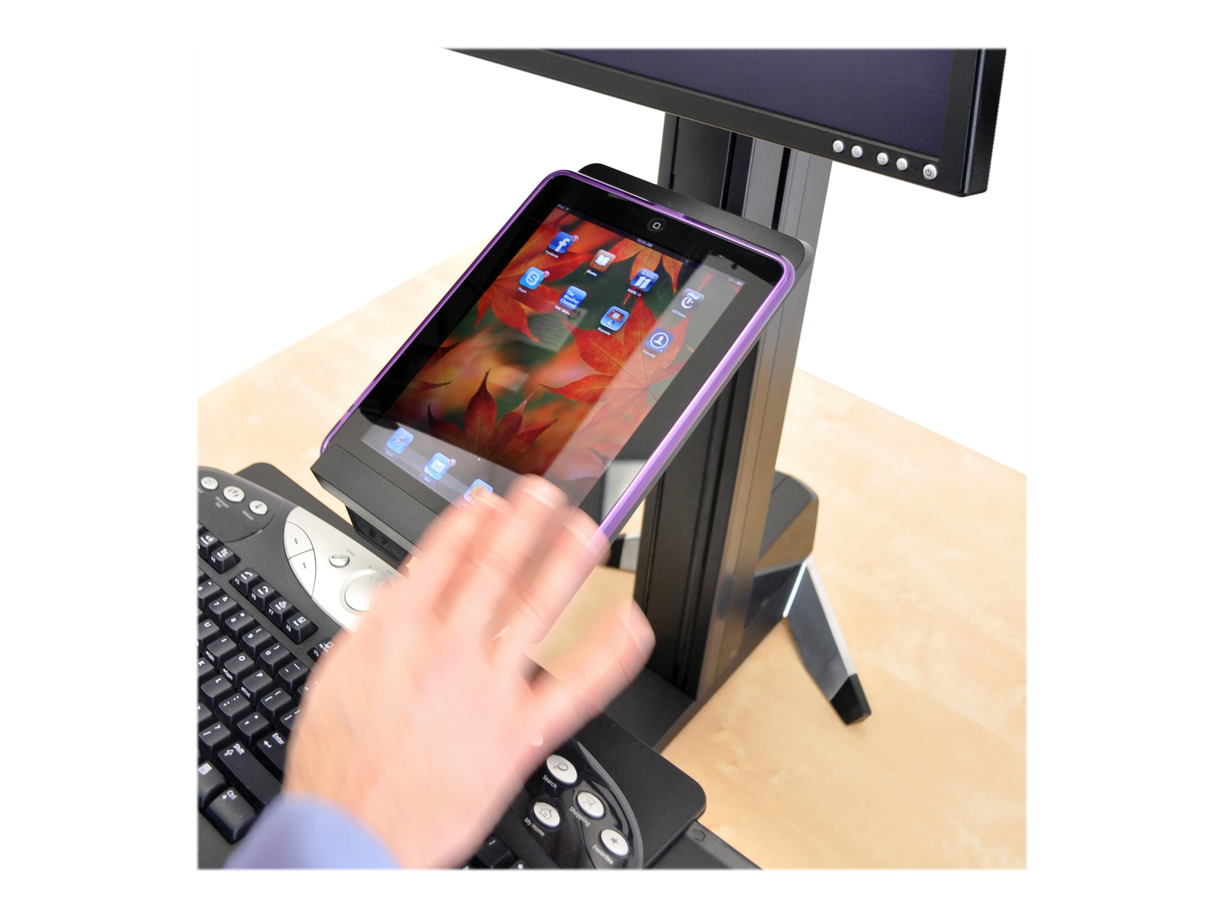 Ergotron WorkFit-S TabletDocument Holder - Montagekomponente (Halter)