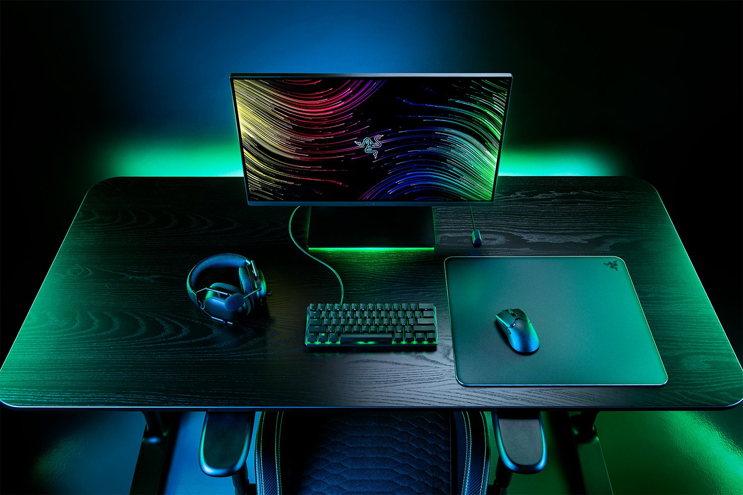 Razer Atlas - Mauspad - Schwarz, Ansicht 4